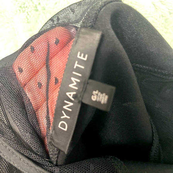 Dynamite Black Dress - Picture 9 of 10